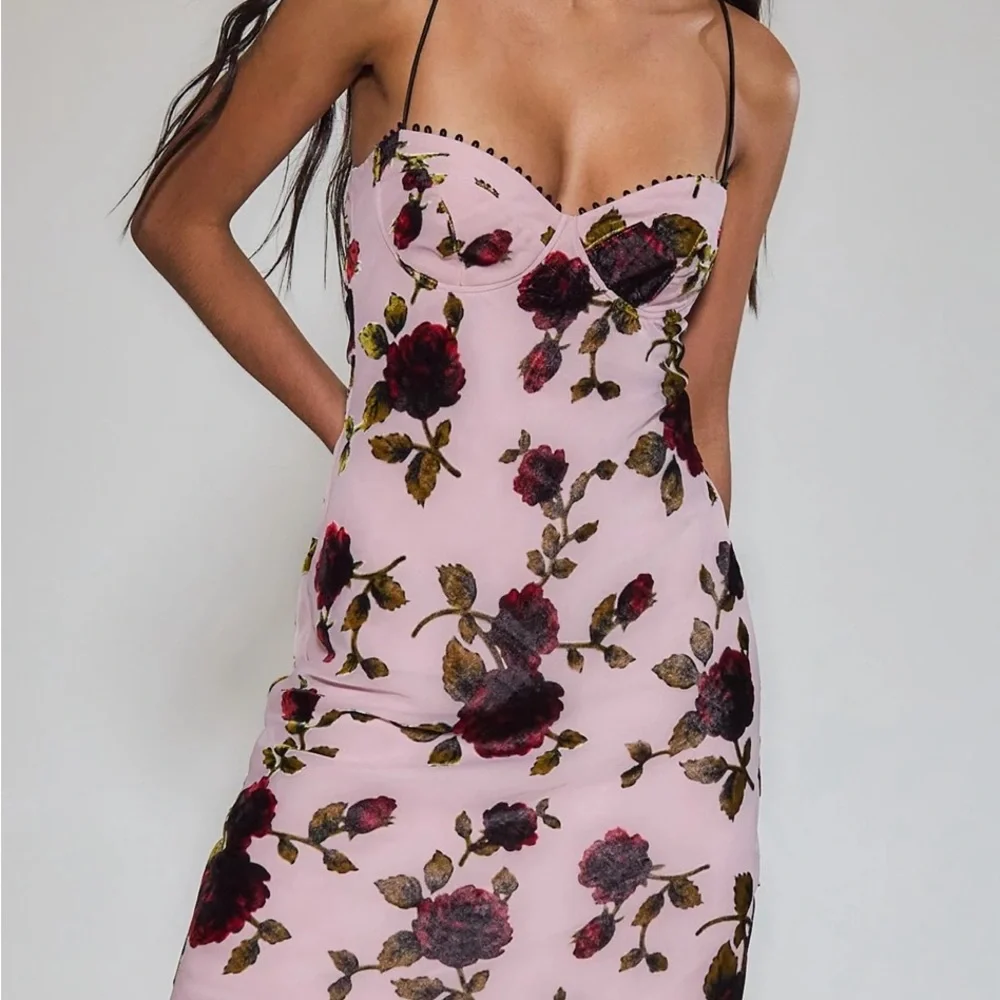 Floral Pink Dress - Picture 2 of 11